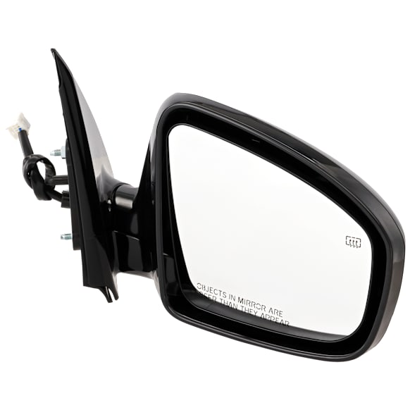 Passenger Side Mirror, Power, Manual Folding, Heated, Paintable, No Signal Light, No Memory, No Puddle Light, No Auto-Dimming, No Blind Spot Feature