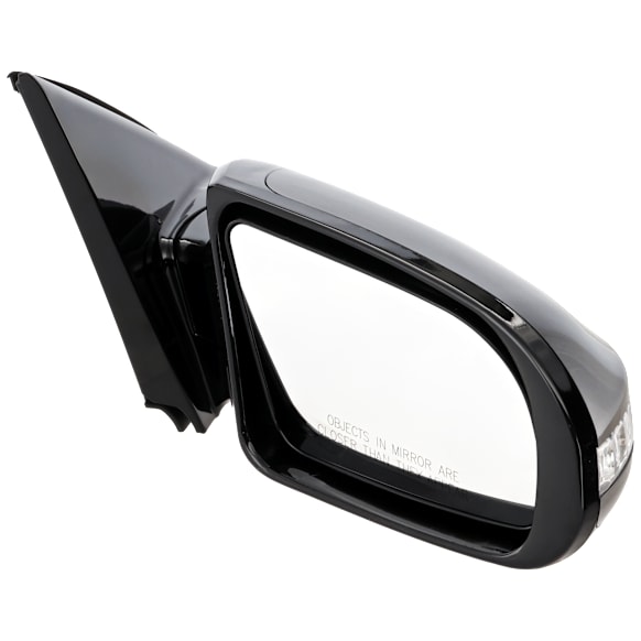 Passenger Side Mirror, Power, Manual Folding, Heated, Paintable, In-housing Signal Light, With memory, No Puddle Light, No Auto-Dimming, No Blind Spot Feature