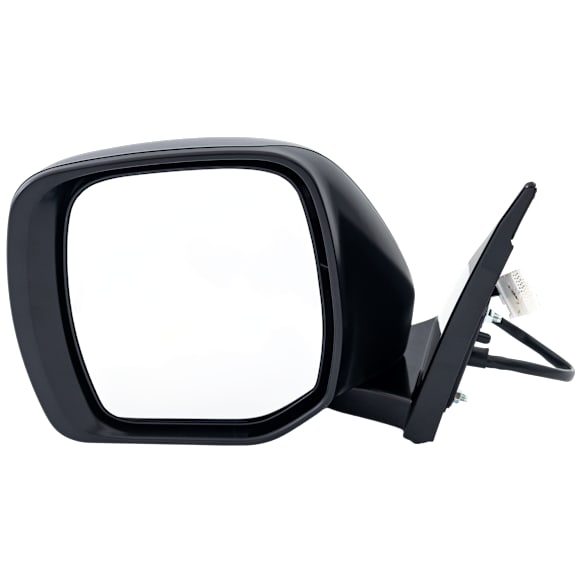 2017-2020 Nissan Armada - Driver Side Mirror, Power Adjust, Non-Heated, Power Folding, Paintable, In-housing Signal Light, No Memory, No Puddle Light, No Auto-Dimming, With Blind Spot Detection in Glass