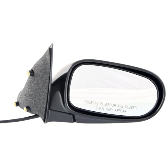 Passenger Side Mirror, Power, Manual Folding, Non-Heated, Paintable, No Signal Light, No Memory, No Puddle Light, No Auto-Dimming, No Blind Spot Feature