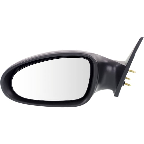 Driver Side Mirror, Manual Adjust, Non-Folding, Non-Heated, Paintable, No Signal Light, No Memory, No Puddle Light, No Auto-Dimming, No Blind Spot Feature, Base Model