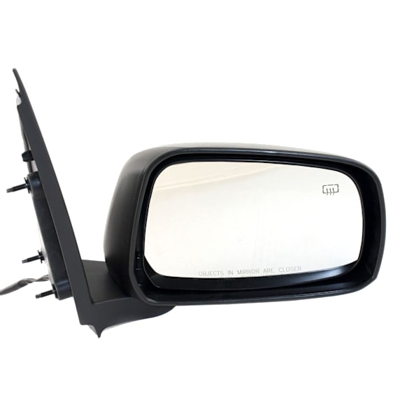 Crew Cab Pickup Passenger Side Mirror, Power Adjust, Heated, Manual Folding, Paintable, No Signal Light, No Memory, No Puddle Light, No Auto-Dimming