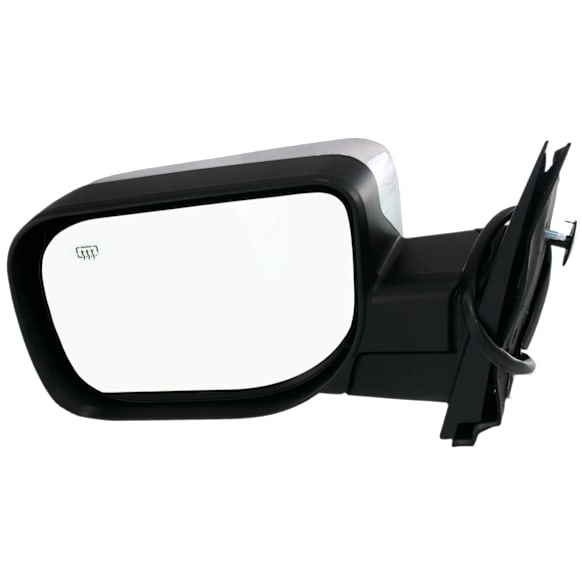Driver Side Mirror, Non-Towing, Power, Manual Folding, Heated, Chrome, No Signal Light, No Memory, No Puddle Light, No Auto-Dimming, No Blind Spot Feature, 8 Cyl., 5.6L Engine