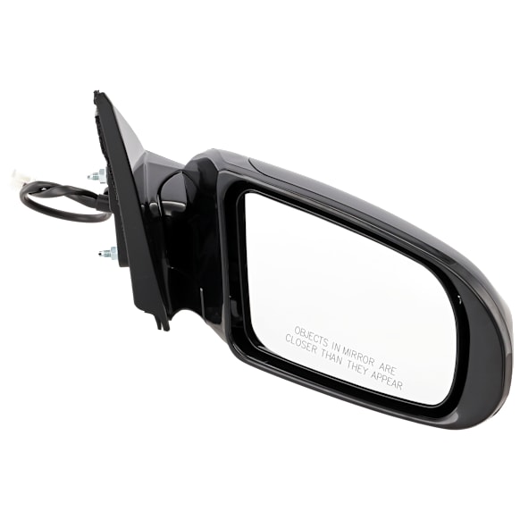 Passenger Side Mirror, Power, Manual Folding, Non-Heated, Paintable, No Signal Light, Memory, Puddle Light, Auto-Dim, and Blind Spot, S Model, Without Limited Edition/Premium Packages