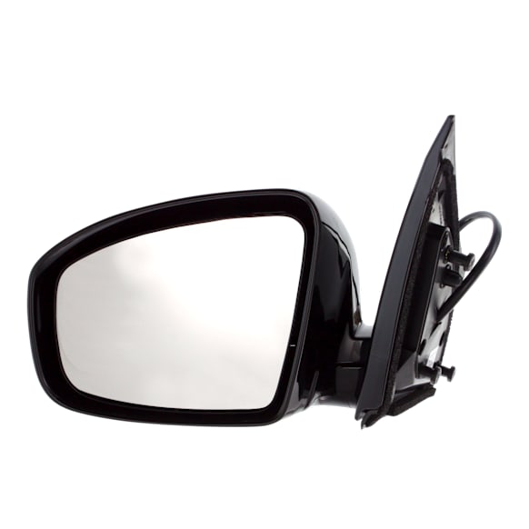 Driver Side Mirror, Power, Manual Folding, Heated, Paintable, No Signal Light, With memory, No Puddle Light, No Auto-Dimming, No Blind Spot Feature