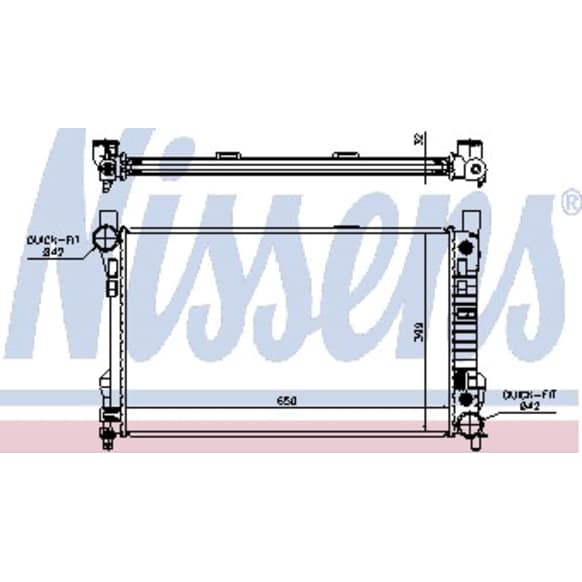 62786A Radiator