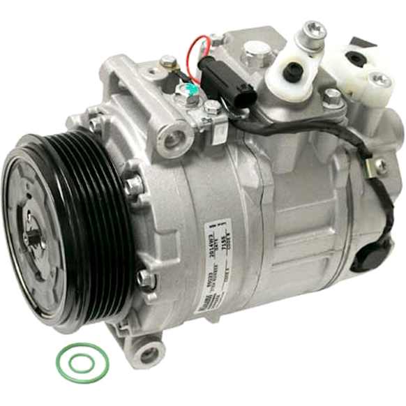 2006 Mercedes Benz G55 AMG - A/C Compressor, with Clutch, 6-Groove Pulley, 8 Cyl 5.5L