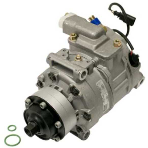 2007 Audi Q7 - A/C Compressor, Without clutch, Not Applicable, 8 Cyl 4.2L