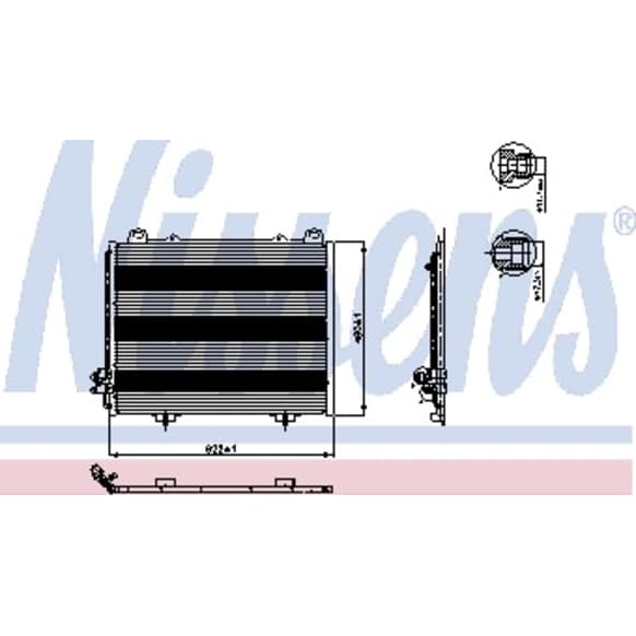 2000 Mercedes Benz E55 AMG - A/C Condenser, 8 Cyl 5.5L