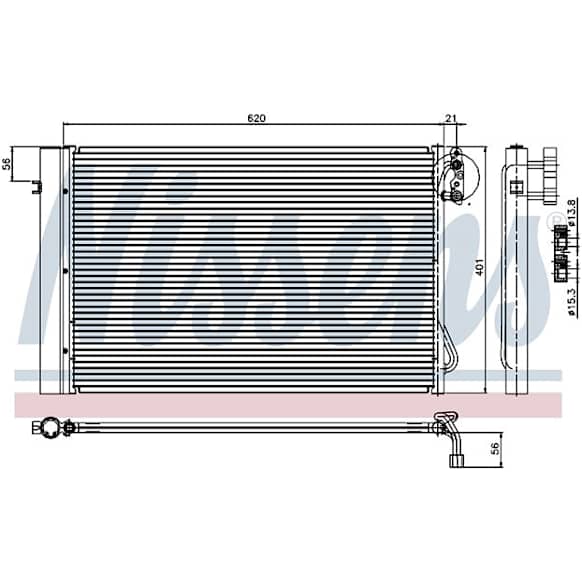 2009 BMW M3 - A/C Condenser, With Receiver Drier, 8 Cyl 4.0L