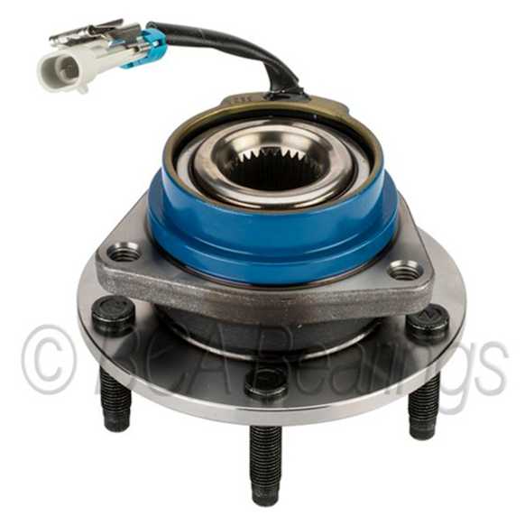 WE61463 Rear, Driver or Passenger Side Wheel Hub, 3 Lugs