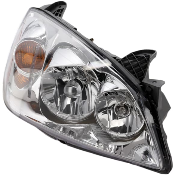 Passenger Side Headlight, with Bulb, Halogen, Clear Lens