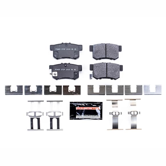 2010 Honda Civic - Rear Carbon Fiber Metallic Brake Pad Set, With  Disc, Track Day Spec