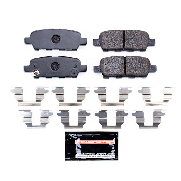 2017 Nissan Pathfinder - Rear Carbon Fiber Metallic Brake Pad Set, Track Day