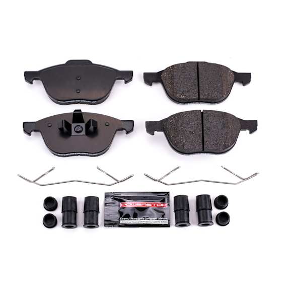 2009 Mazda 3 - Front Carbon Fiber Ceramic Brake Pad Set, Z23 Evolution Sport Series