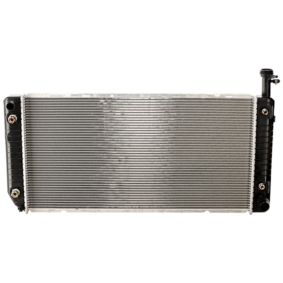 2007-2019 GMC Savana 2500 - Radiator, 4.8/6.0L Engine, Aluminum Core, Plastic Tank, with Quick Connect Lower Hose, without Sensor Hole