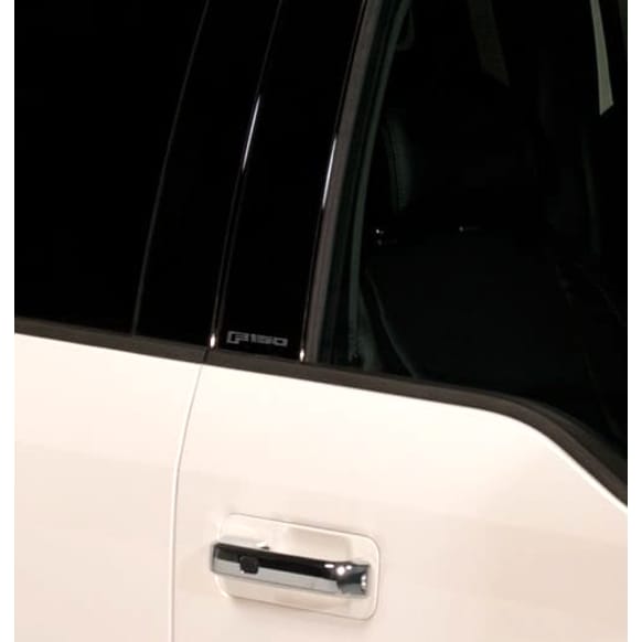 402679BPFD Pillar Trim, Black Platinum, Set of 4