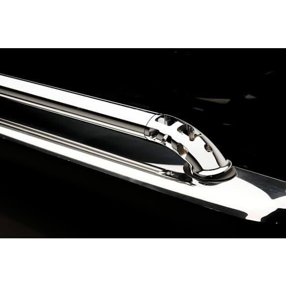 69896 Bed Rails - Polished, Stainless Steel, Direct Fit, Set of 2