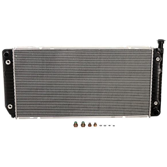 Radiator, 5.7L/7.4L Engines, Heavy Duty Cooling, With Engine Oil Cooler, Aluminum Core, Plastic Tank