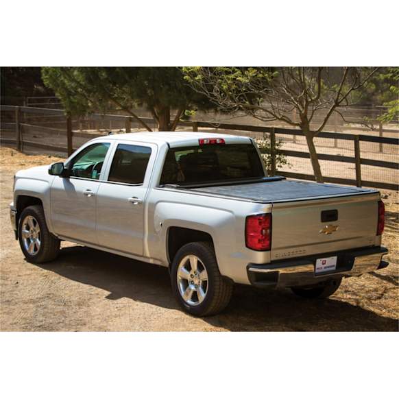 SWCA27A58 Switchblade Series Hard Retractable Tonneau Cover, Aluminum Fits Approx. 5 ft. 6 in. Bed