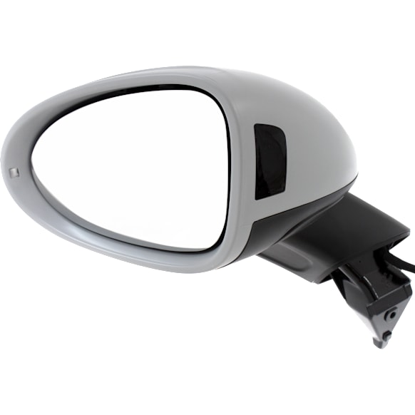 Driver Side Mirror, Power, Power Folding, Heated, Paintable, With Signal Light, No Memory, Puddle Light and Auto-Dim, With Blind Spot Light in Housing, For Models With Lane Change Assist