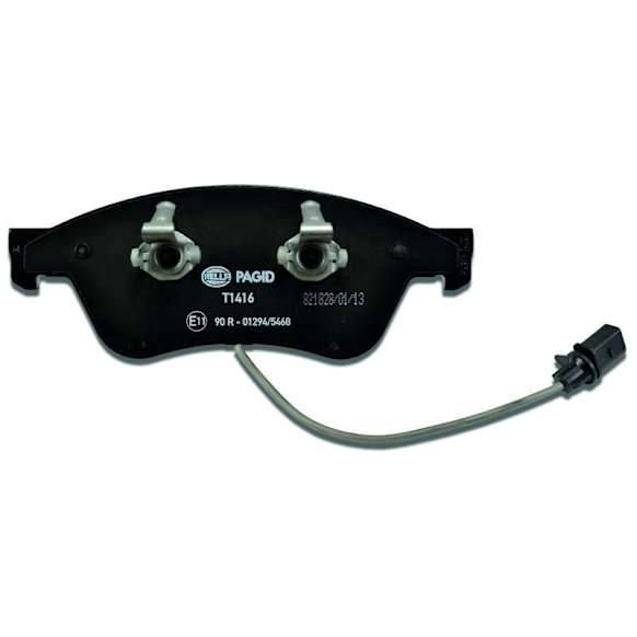 2009 Audi A8 Quattro - Front Semi-Metallic Brake Pad Set, 385mm Brake Rotors, OE Series