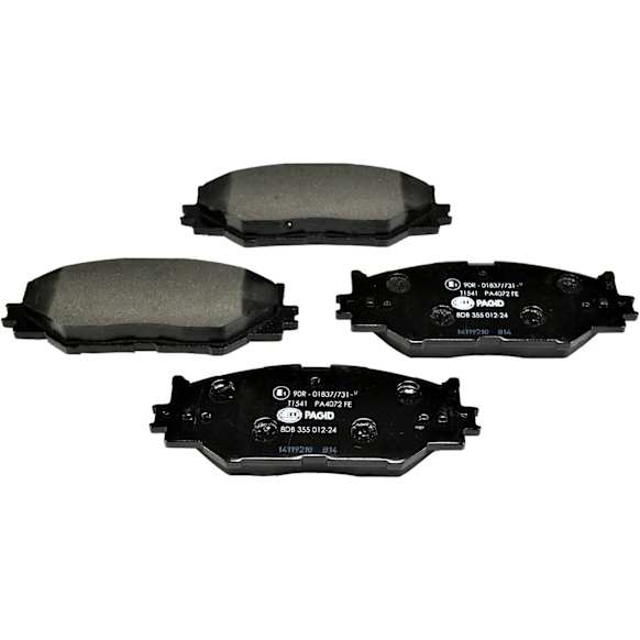 2007 Lexus IS250 - Front Semi-Metallic Brake Pad Set, OE Replacement Series