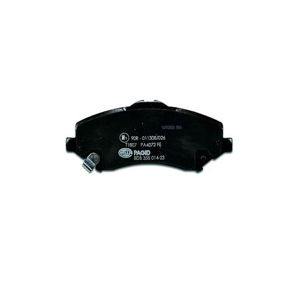 2011 Jeep Wrangler - Front Semi-Metallic Brake Pad Set, enginedesignationname: EGT, Eng. VIN: 1, FI, OE Series
