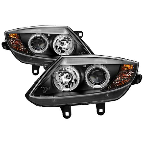 2003 BMW Z4 - Driver and Passenger Side Halogen Headlight, Without bulb(s), Convertible, Uses Stock Bulbs, Clear Lens, Black Interior, Signature Series