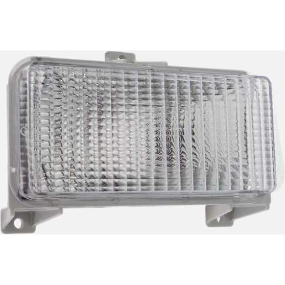 Driver or Passenger Side Parking Light, Without bulb(s)