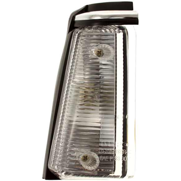 Passenger Side Halogen Corner Light, With bulb(s)