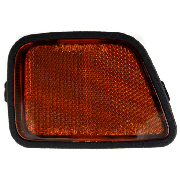Front, Passenger Side Bumper Reflector,, CAPA Certified