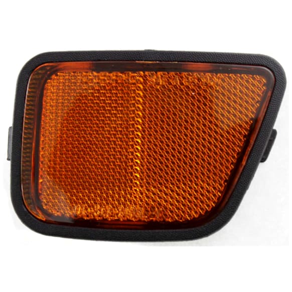 Front, Driver Side Bumper Reflector,, CAPA Certified