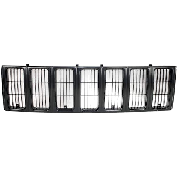 Grille Assembly, Painted Black Shell and Insert CAPA CERTIFIED