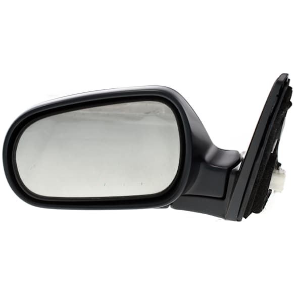 Driver Side Mirror, Power Adjust, Non-Heated, Manual Folding, Paintable, No Signal Light, No Memory, No Puddle Light, No Auto-Dimming, No Blind Spot Feature