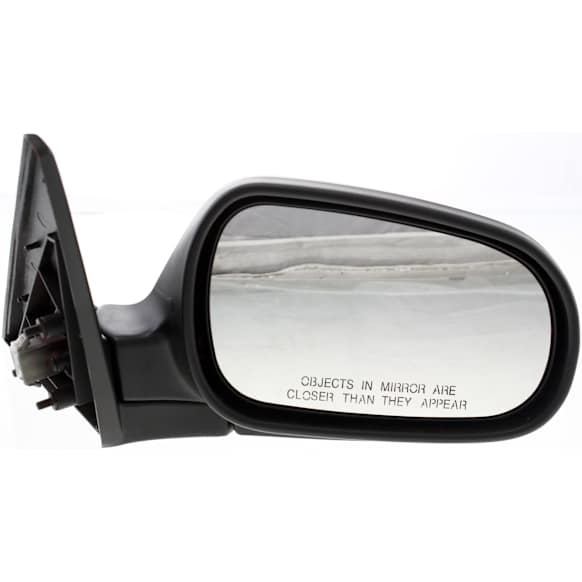 Passenger Side Mirror, Power Adjust, Non-Heated, Manual Folding, Paintable, No Signal Light, No Memory, No Puddle Light, No Auto-Dimming, No Blind Spot Feature