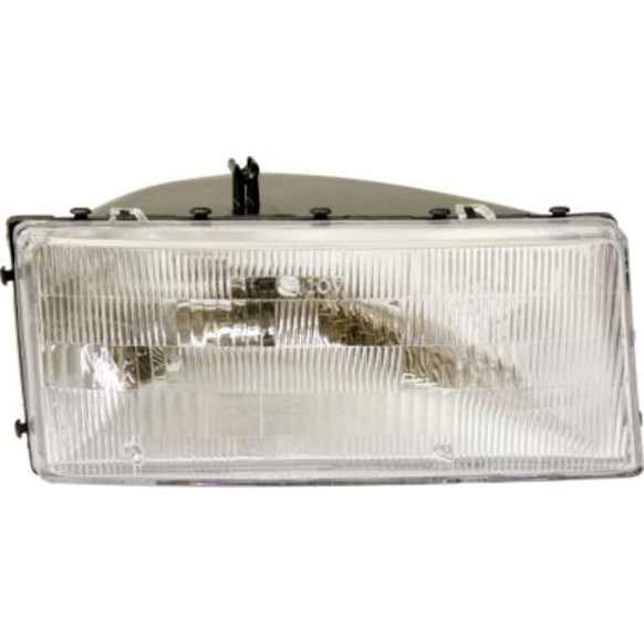 Passenger Side Headlight, without Bulb, Halogen, Clear Lens
