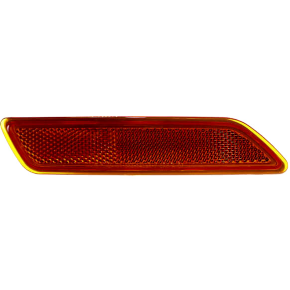 Front, Passenger Side Bumper Reflector,, CAPA Certified