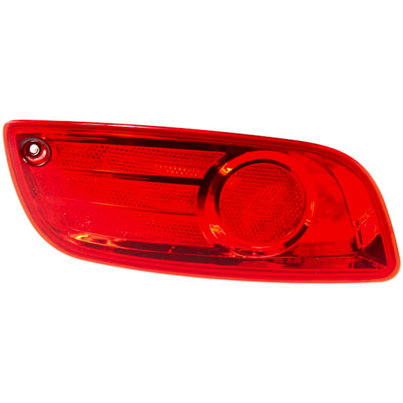 Rear, Driver Side Bumper Reflector,, CAPA Certified