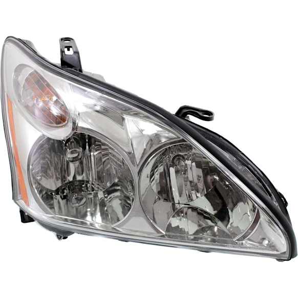 Passenger Side Headlight, with Bulb, Halogen, Base Model, USA Built Vehicle, CAPA CERTIFIED