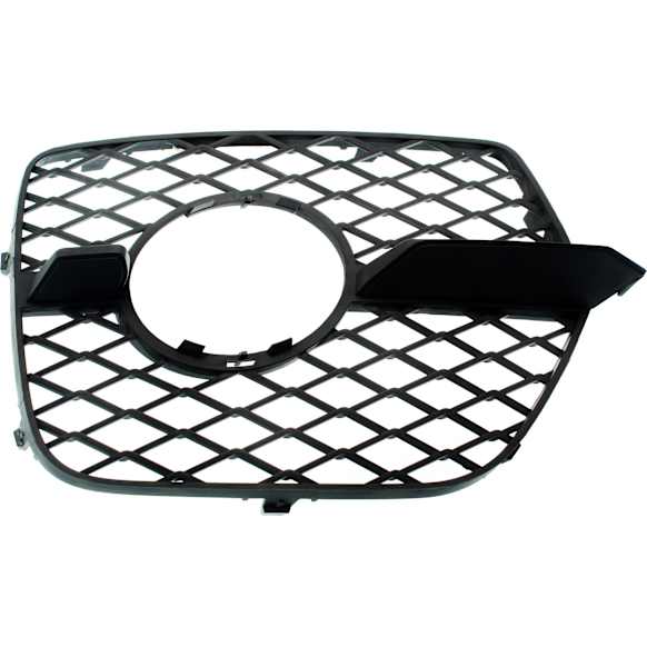 Front, Passenger Side Fog Light Trim, Textured Black, xDrive50i/Hybrid Models