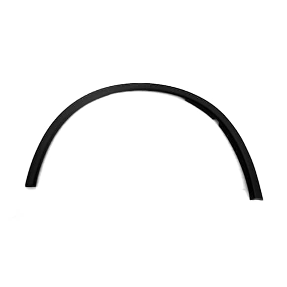 Front, Passenger Side Fender Trim, Textured Black, CAPA CERTIFIED