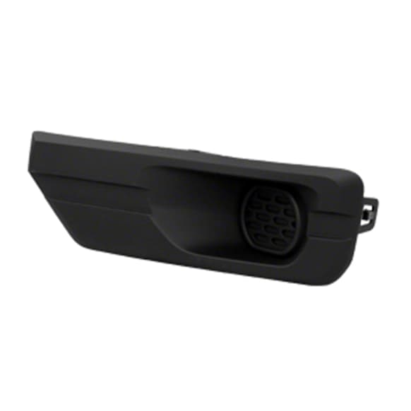 Front, Driver Side Fog Light Cover, Textured Black
