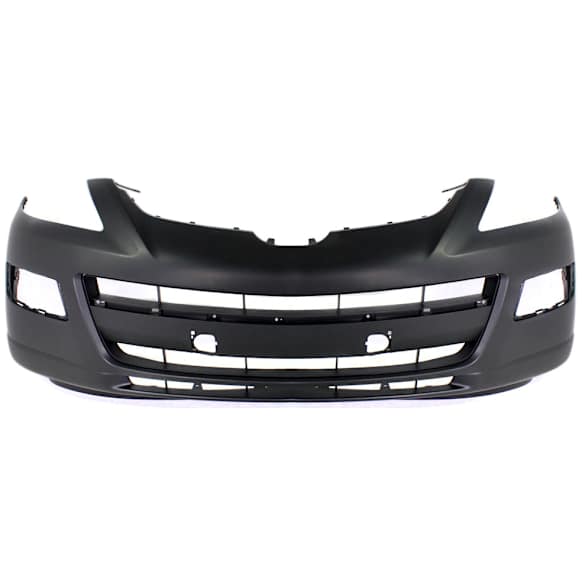 Front Primed Bumper Cover, With Fog Light Holes, Without Parking Aid Sensor Holes