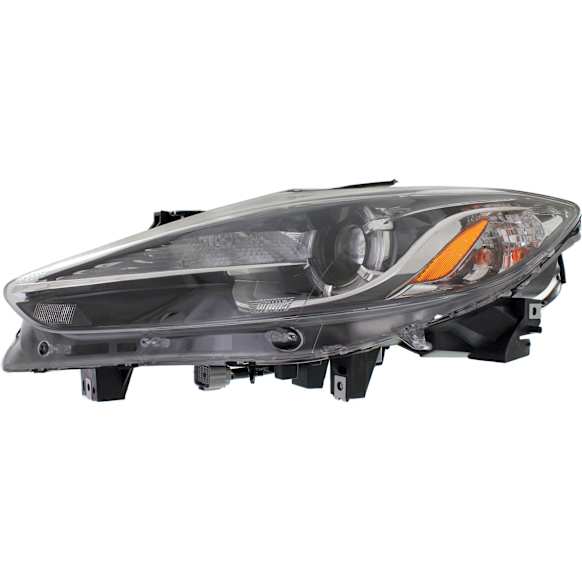 Driver Side Headlight, without Bulb, HID/Xenon, Clear Lens, 6 Cyl., 3.7L Engine