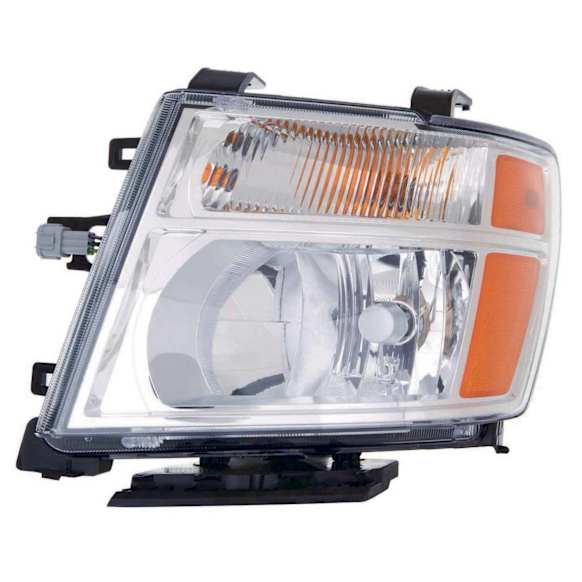 Driver Side Headlight, with Bulb, Halogen, Clear Lens, CAPA Certified
