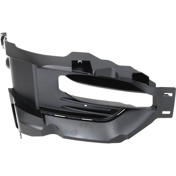 Front, Passenger Side Fog Light Trim, Textured Black, CAPA CERTIFIED