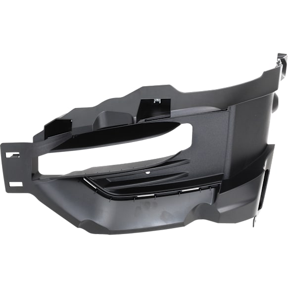 Front, Driver Side Fog Light Trim, Textured Black, CAPA CERTIFIED