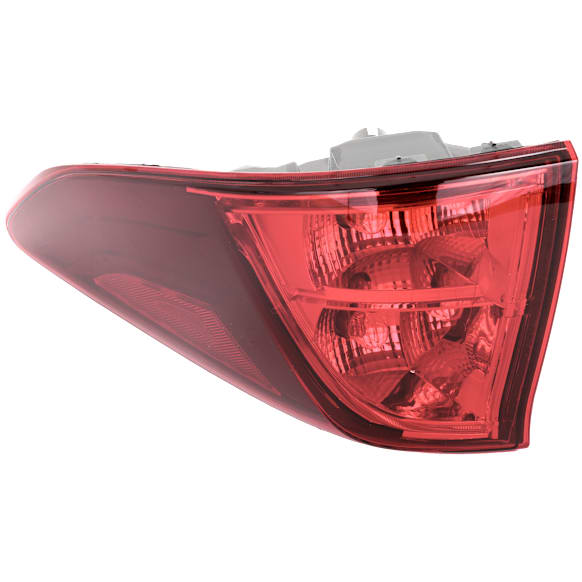 2020 Ford EcoSport - Passenger Side, Inner Halogen Tail Light, With bulb(s), Mounts on Luggage Lid, OE Replacement