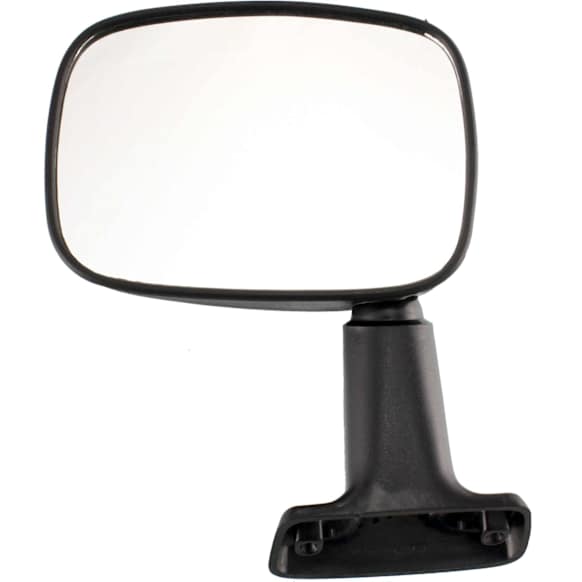 Driver Side Mirror, Manual Adjust, Non-Heated, Manual Folding, Textured Black, No Signal Light, No Memory, No Puddle Light, No Auto-Dimming, No Blind Spot Feature